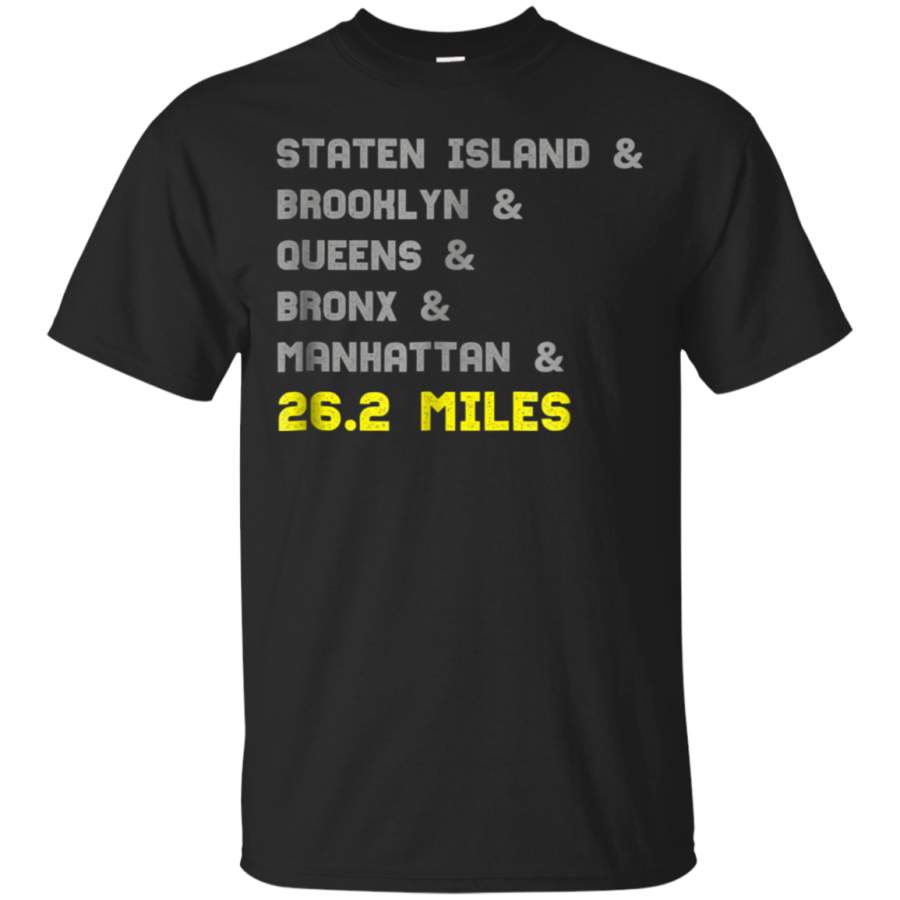 AGR ATHLETE RUNNER T-SHIRT NEW YORK MARATHON 2018 T SHIRT