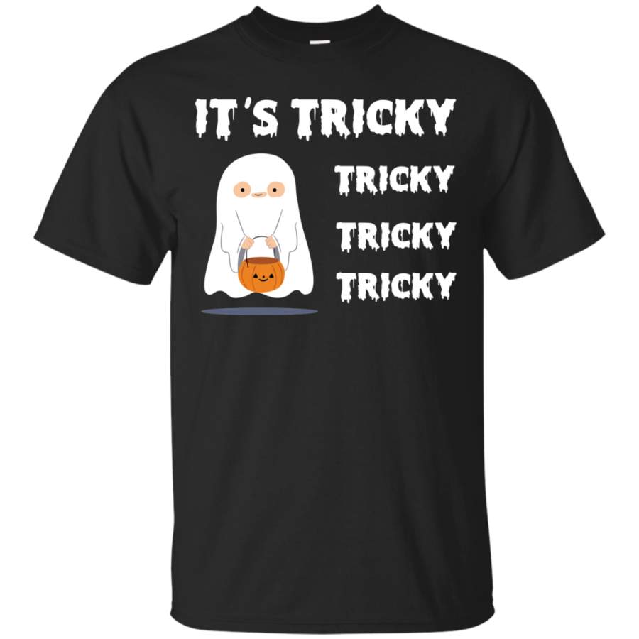 AGR It’s Tricky Tricky Tricky Halloween Ghost Shirt