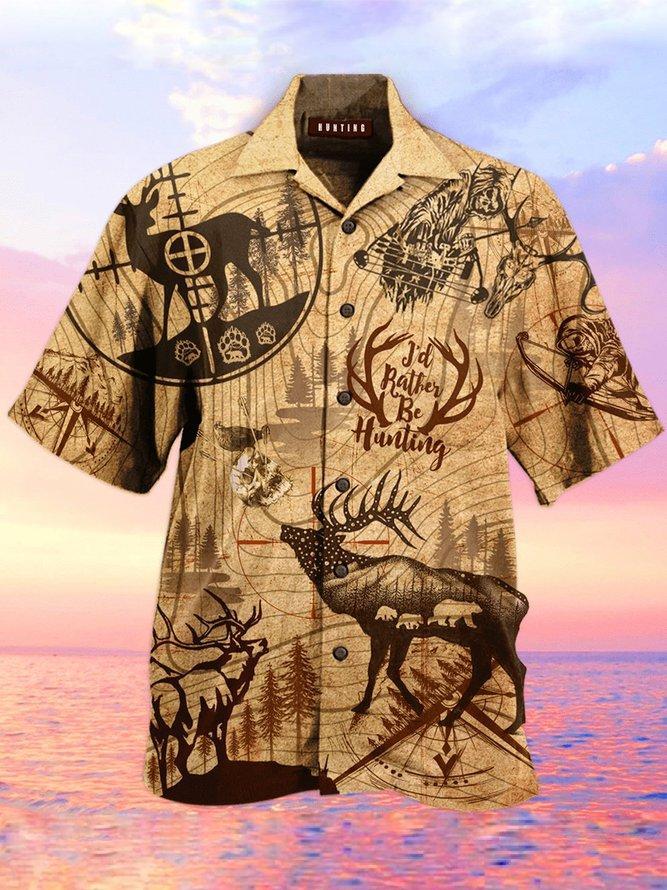 Deer Hunting Hawaiian Shirt | Unisex | Adult | Hw2410