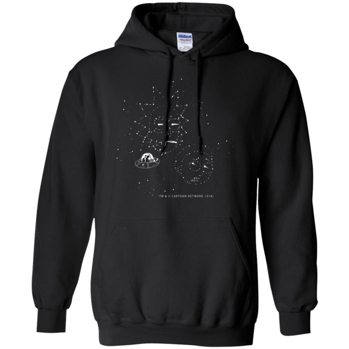 Rick And Morty Stars In The Sky Mug Men Pullover Hoodie