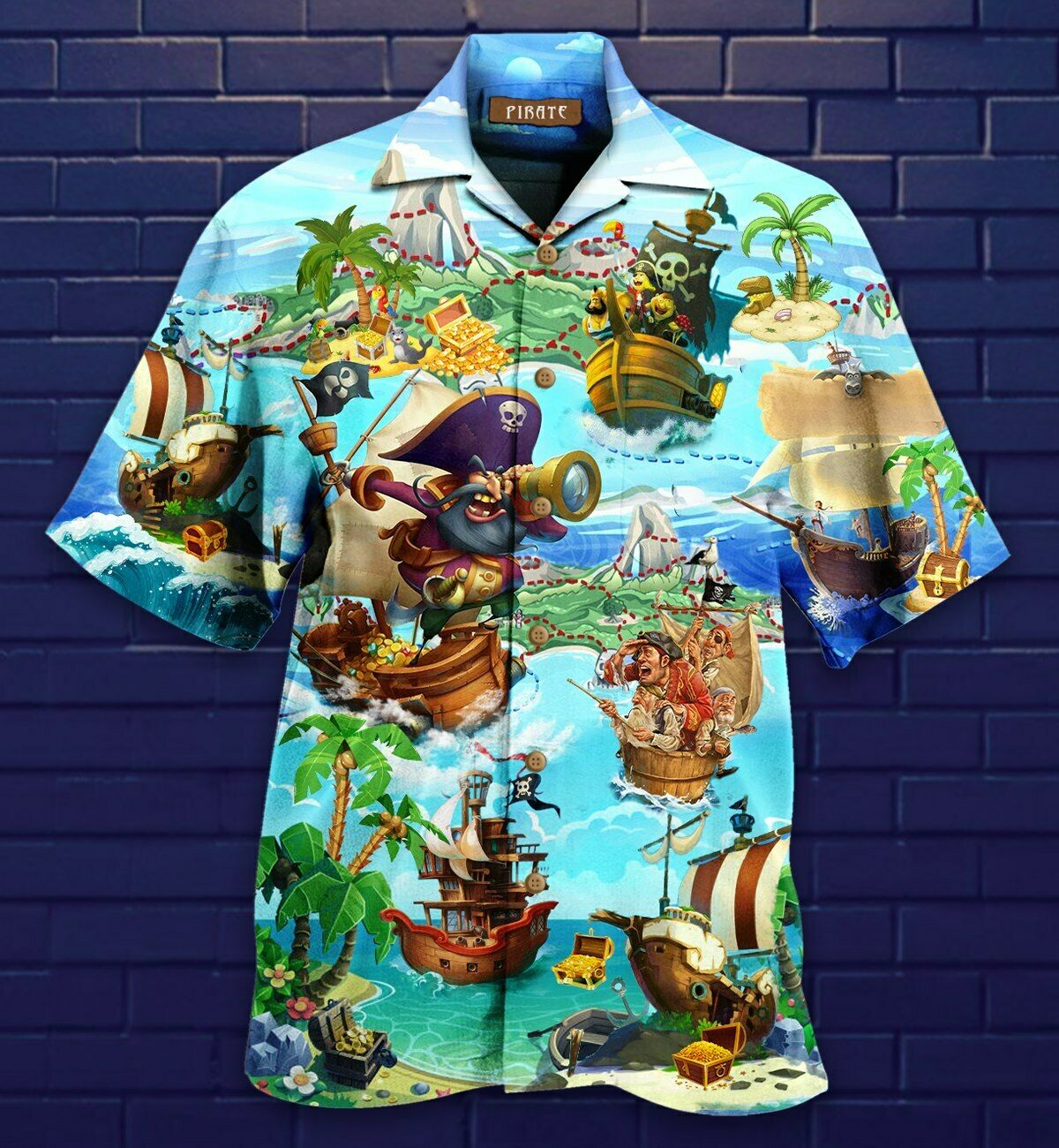 It Is Time Of Treasure Hunting Hawaiian Shirt | Unisex | Adult | Hw3442