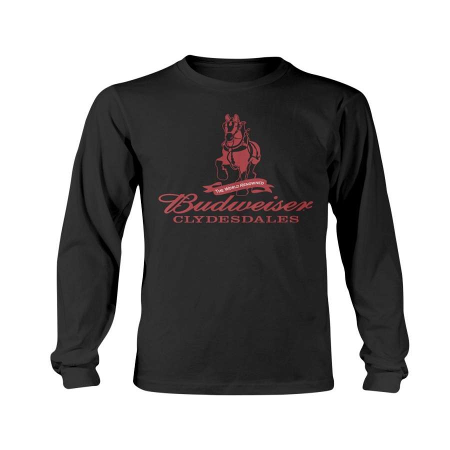 Budweiser Clydesdales Long Sleeve Shirt