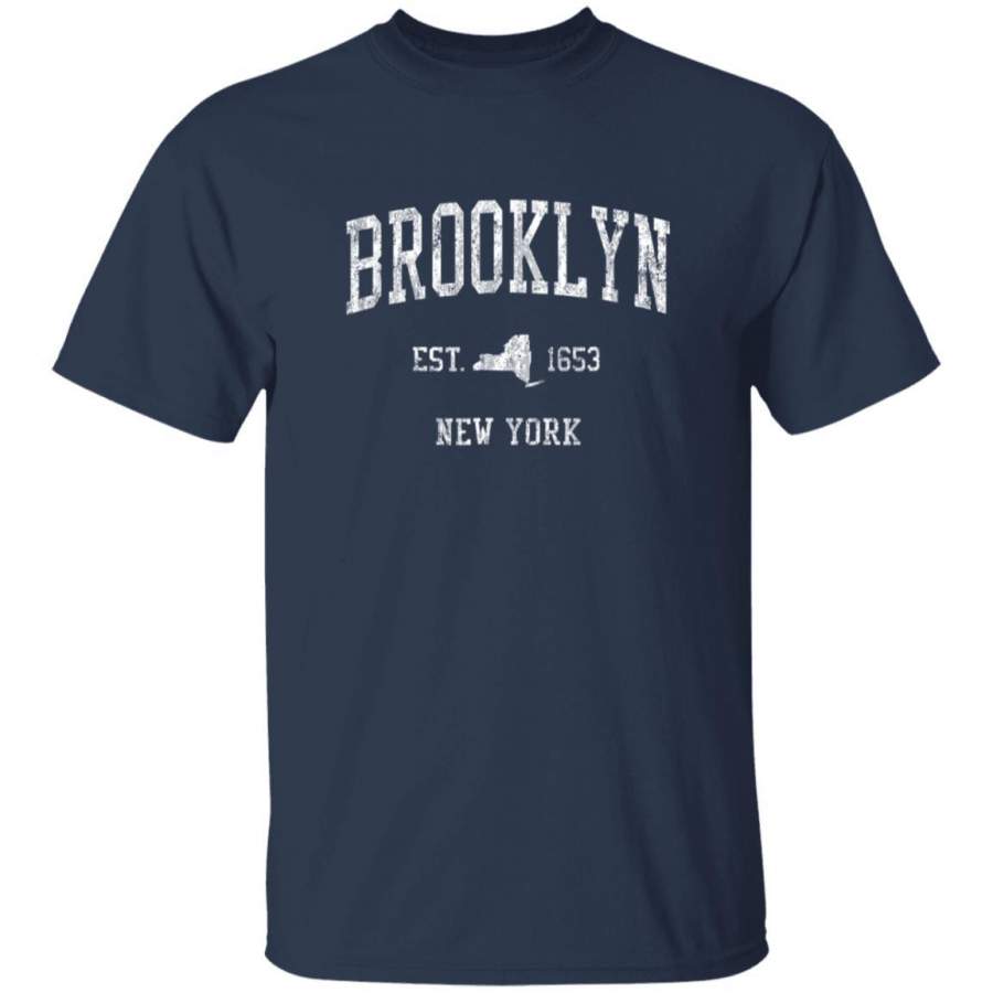 Brooklyn New York NY Vintage Sports Design NYC Youth T-Shirt