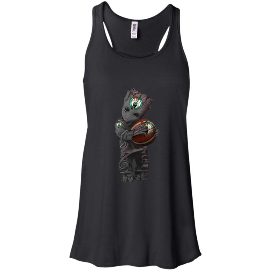 Amazing tee Groot Boston Celtics shirt Racerback Tank