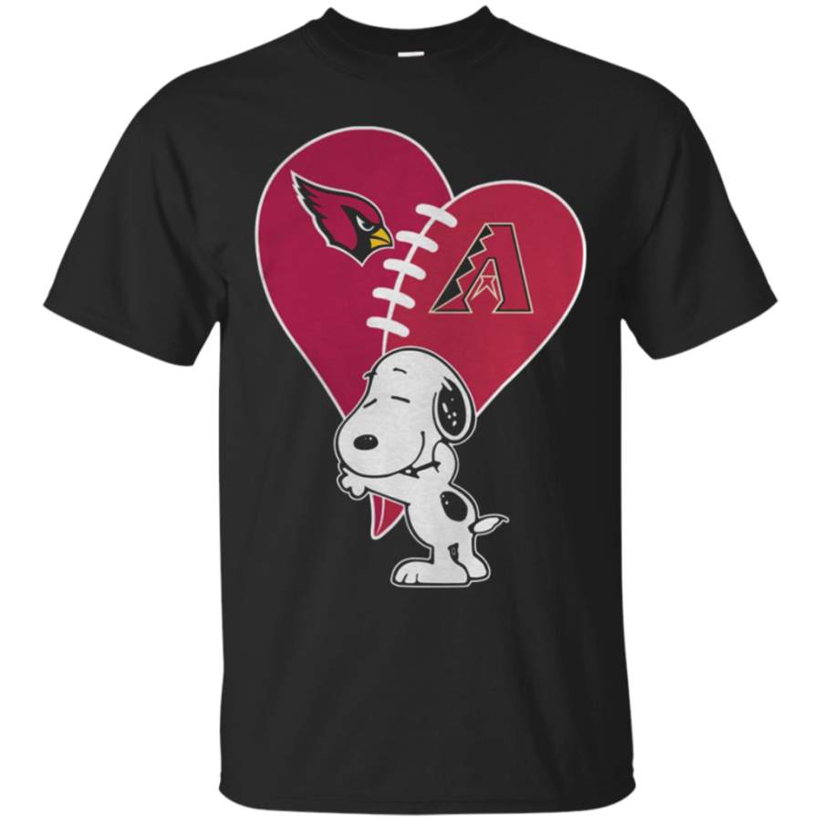 Cardinals – Diamonds And Snoopy Fan T-Shirt