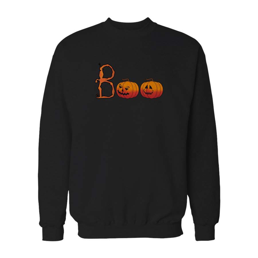 Boo Halloween Ghost Party Holiday Sweatshirt