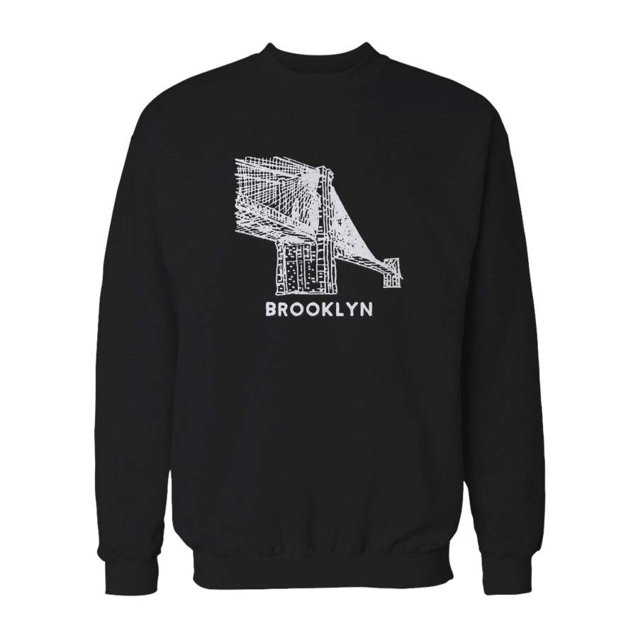 Brooklyn Bridge Guy New York City Nyc Template Combo Gift Sweatshirt