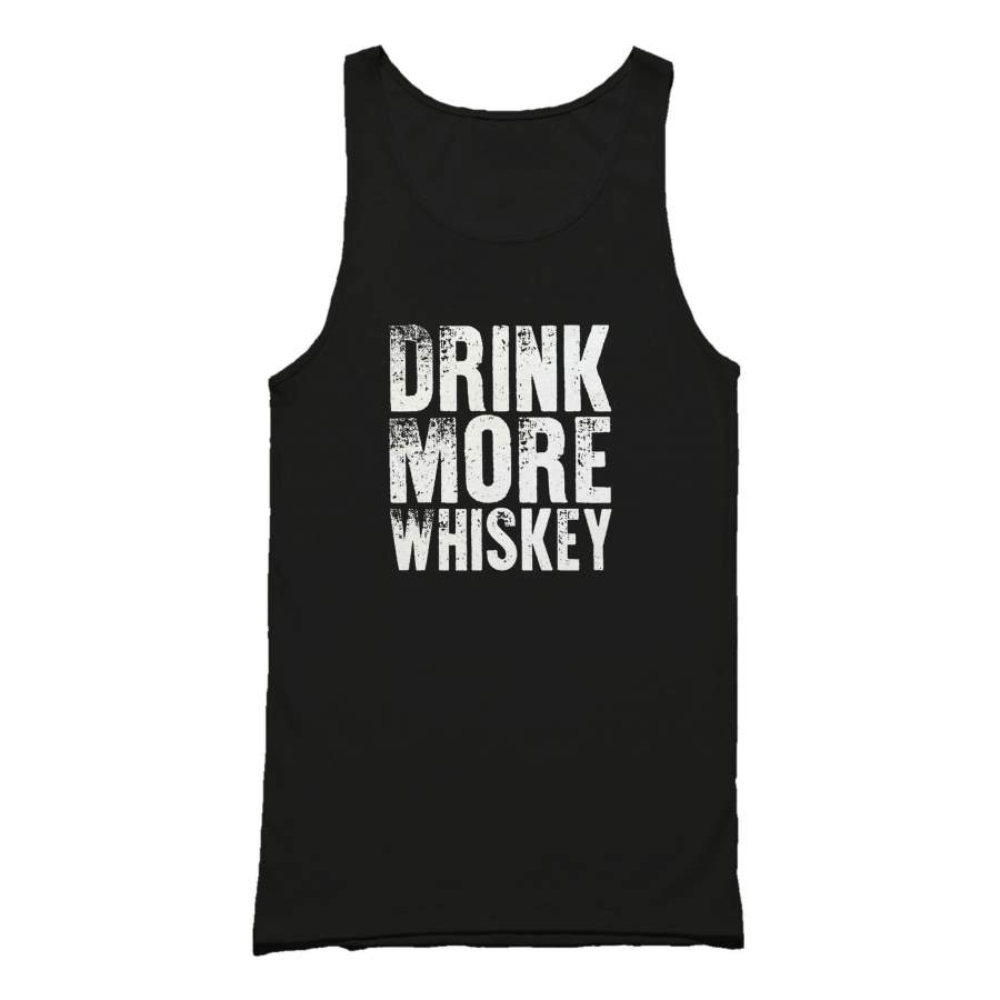 Drink More Whiskey Bell’s Dewar’s Black Velvet Jameson Crown Royal Jim Beam Canadian Club Ballantine’s Makers Mark Tank Top