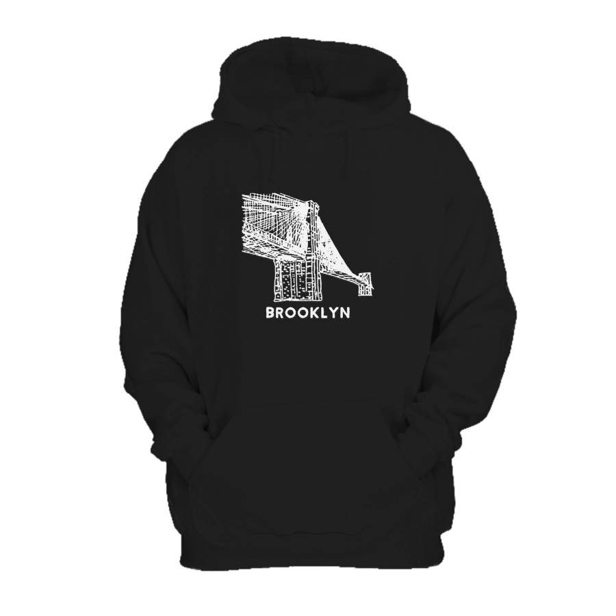 Brooklyn Bridge Guy New York City Nyc Template Combo Gift Hoodie