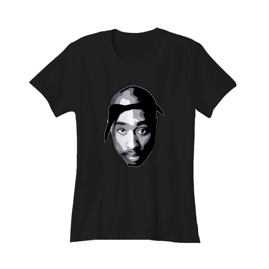 2pac Rap Hip Hop Los Angeles Shakur Band Boys Music Women’s T-Shirt