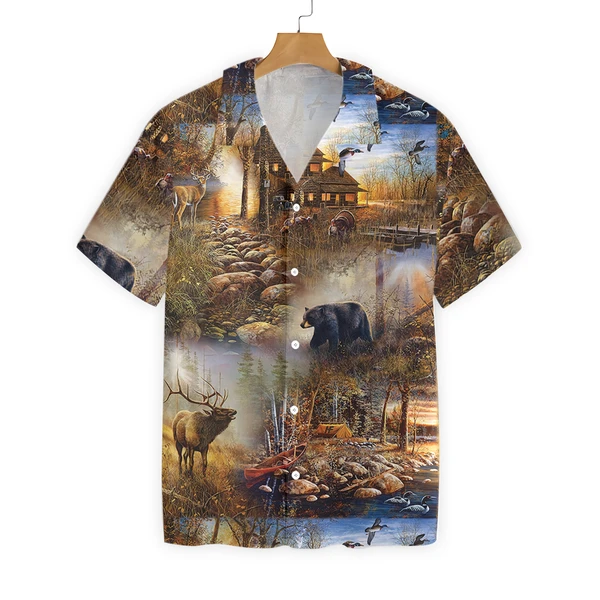 Hunting Hawaiian Shirt | Unisex | Adult | Hw5118