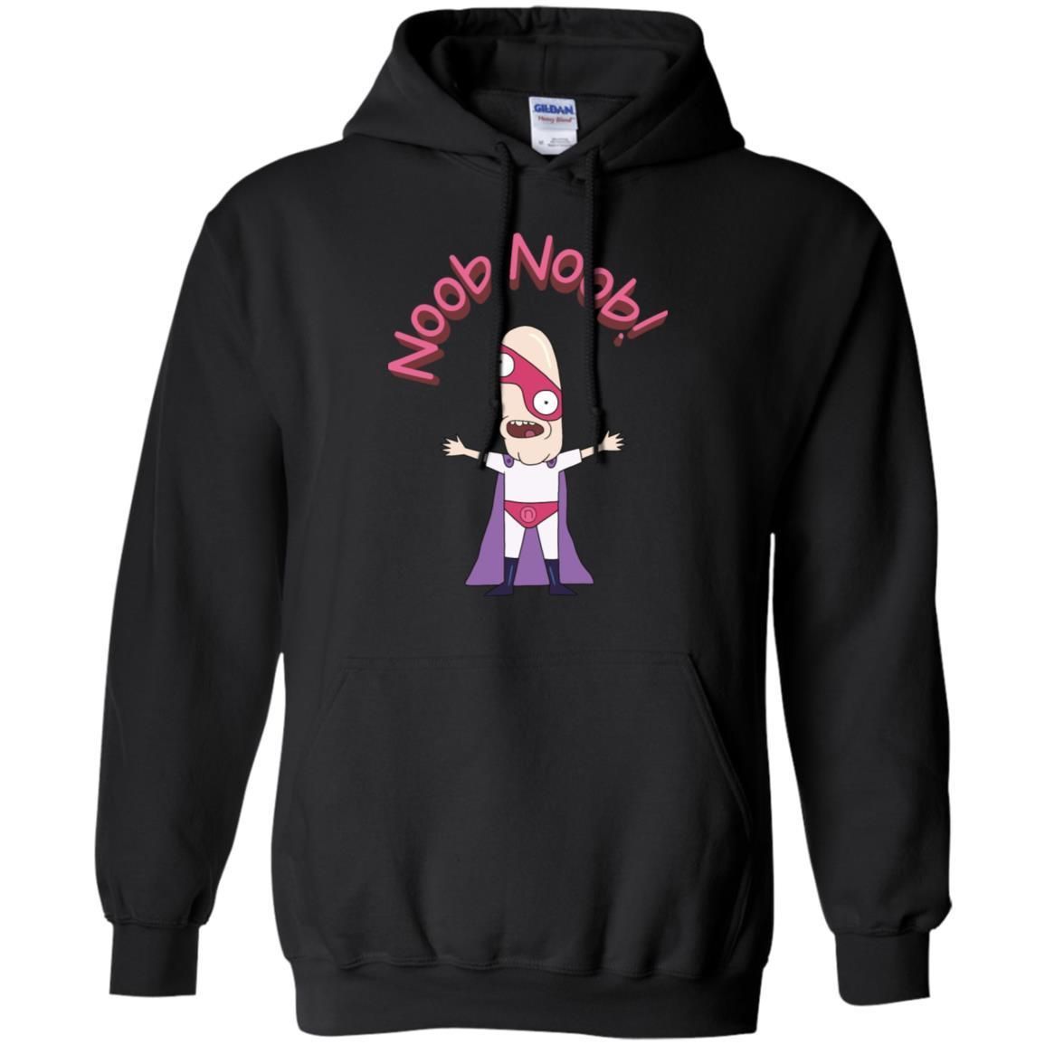 Rick And Morty Noob Noob Men Pullover Hoodie