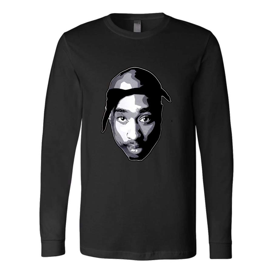 2pac Rap Hip Hop Los Angeles Shakur Band Boys Music Long Sleeve T-Shirt