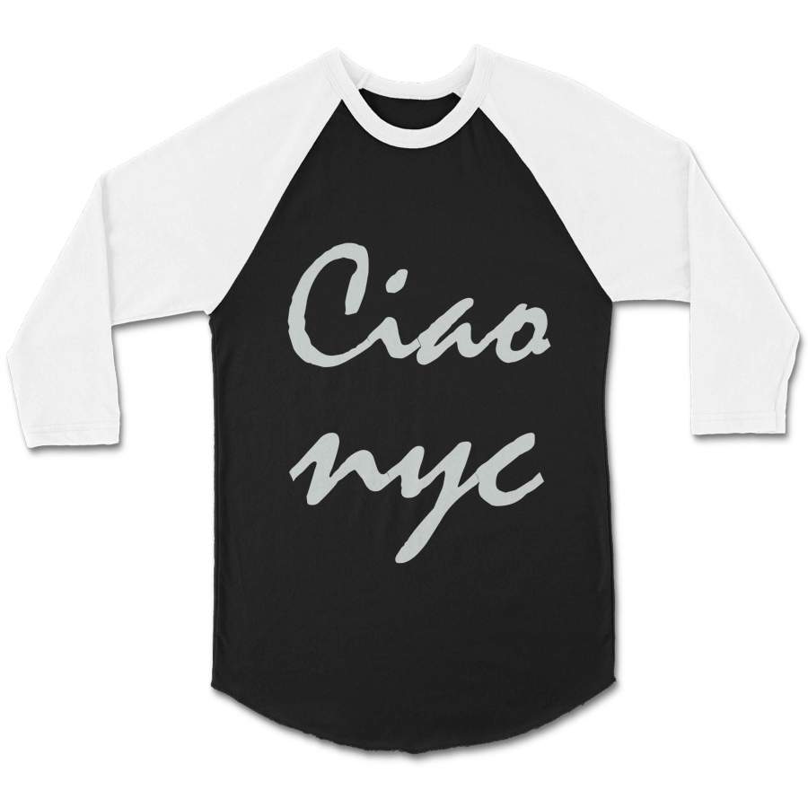 Ciao Nyc New York Baseball Dad Ciao Brooklyn CPY Unisex 3/4 Sleeve Baseball Tee T-Shirt