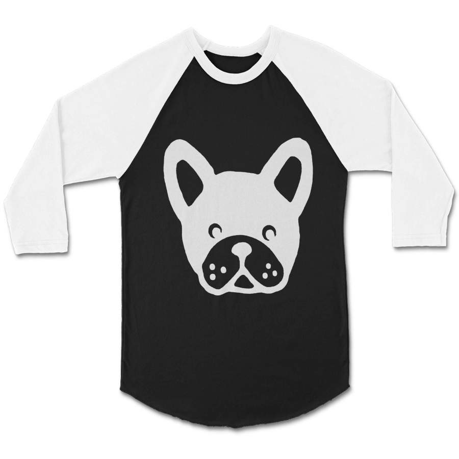 Boston Terrier Take Home Newborn CPY Unisex 3/4 Sleeve Baseball Tee T-Shirt