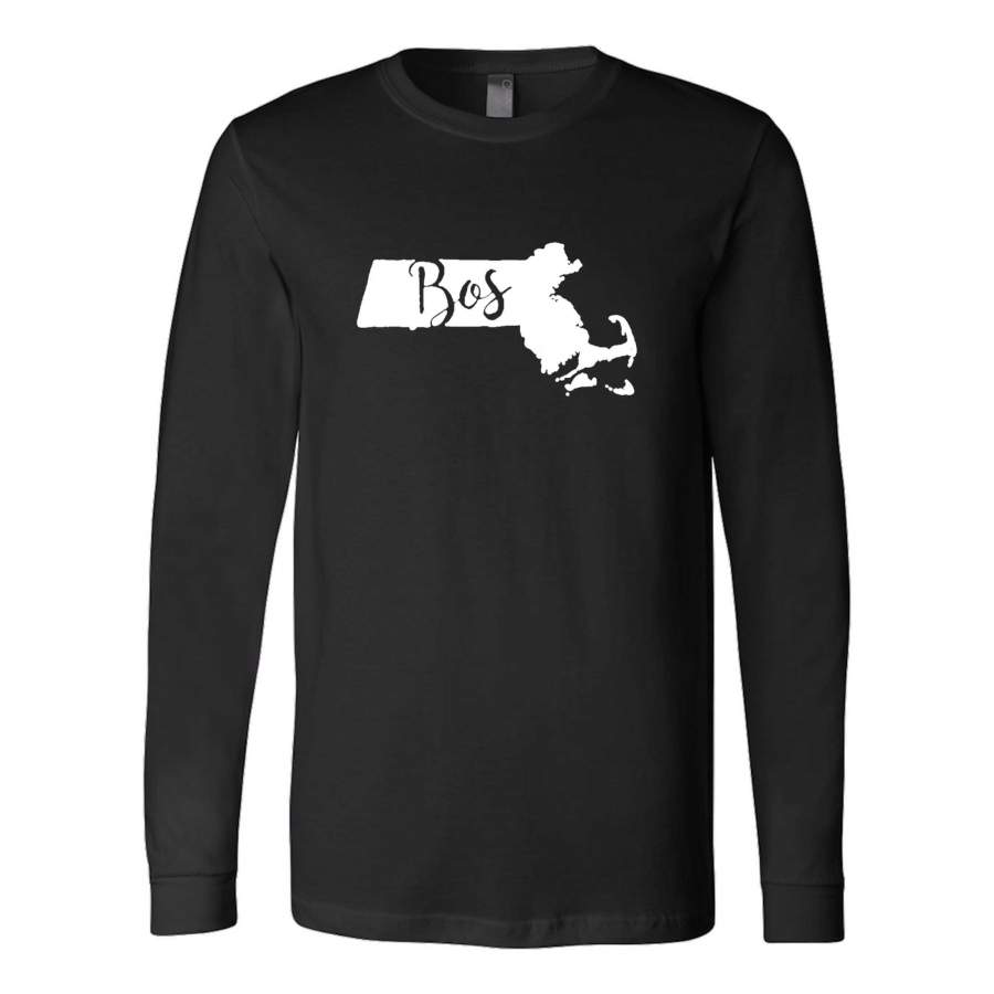 Boston Massachusetts Bos The Busy Bee Long Sleeve T-Shirt