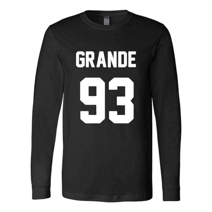 Ariana Grande 93 Instagram Tumblr Christmas Gift Mac Miller Long Sleeve T-Shirt