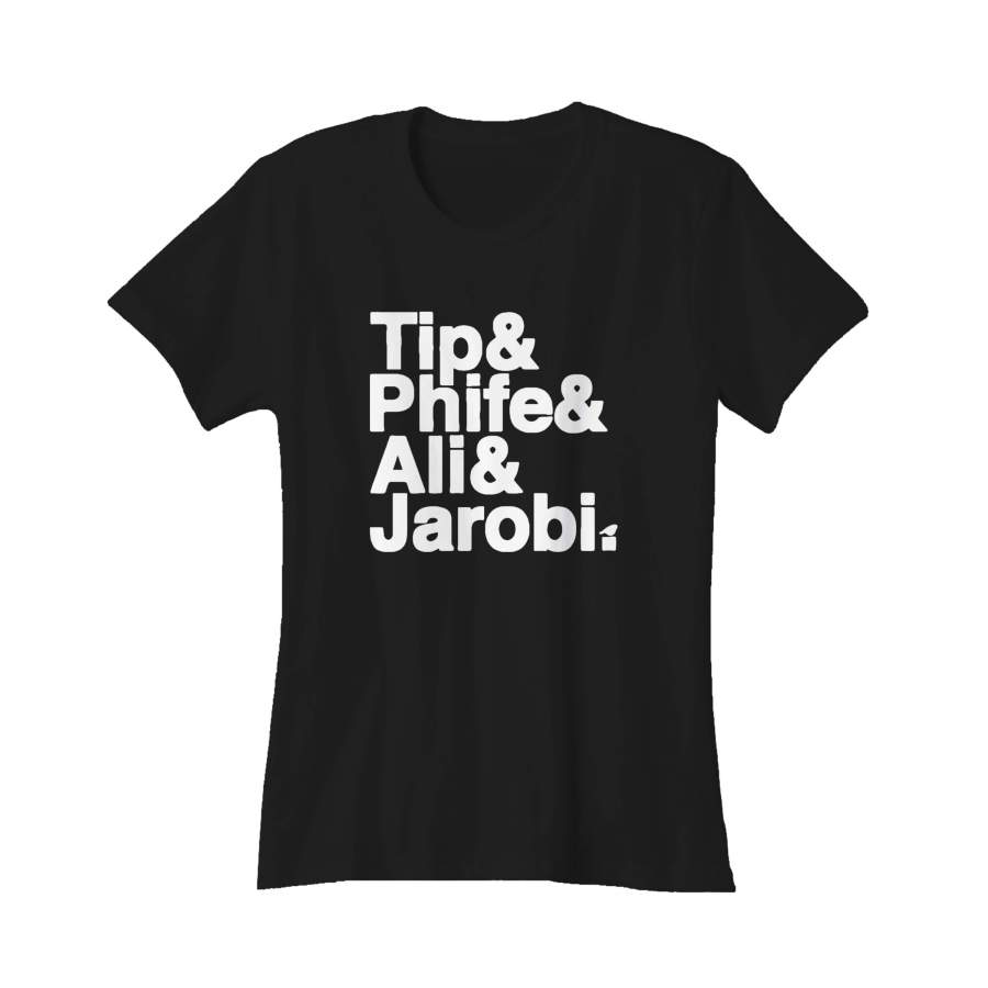 Adult Tribe Names Hip Hop Rap New York Ny Brooklyn Phife Tip Women’s T-Shirt