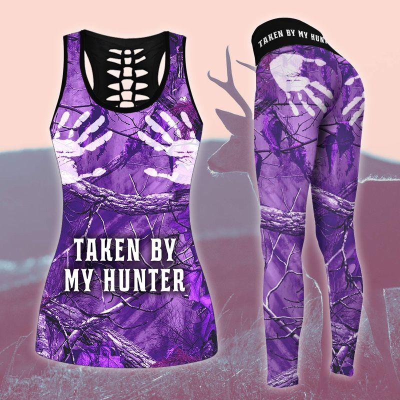 Deer Hunting Legging And Hollow Out Tank Top Set Outfit For Women | Adult | Lgs1051