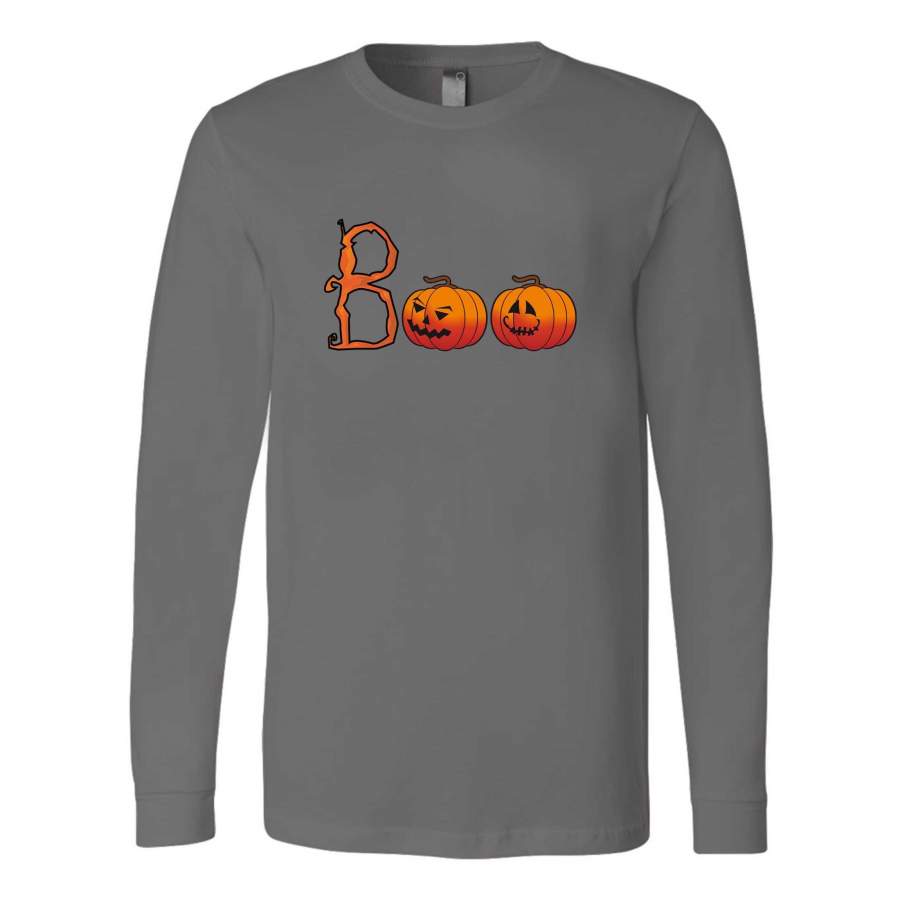 Boo Halloween Ghost Party Holiday Long Sleeve T-Shirt