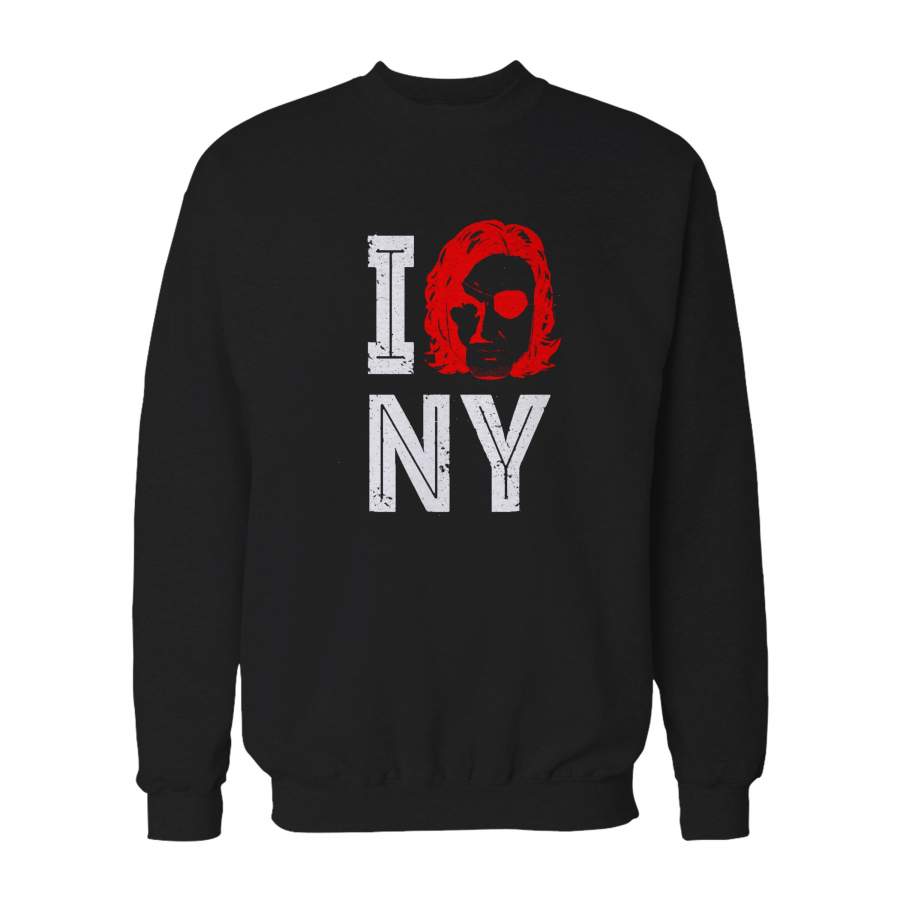 Escape From New York Snake Plissken La Kurt Russell 80s Cult Film Gift Retro Vintage Graphic Sweatshirt