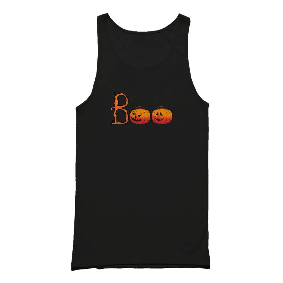 Boo Halloween Ghost Party Holiday Tank Top