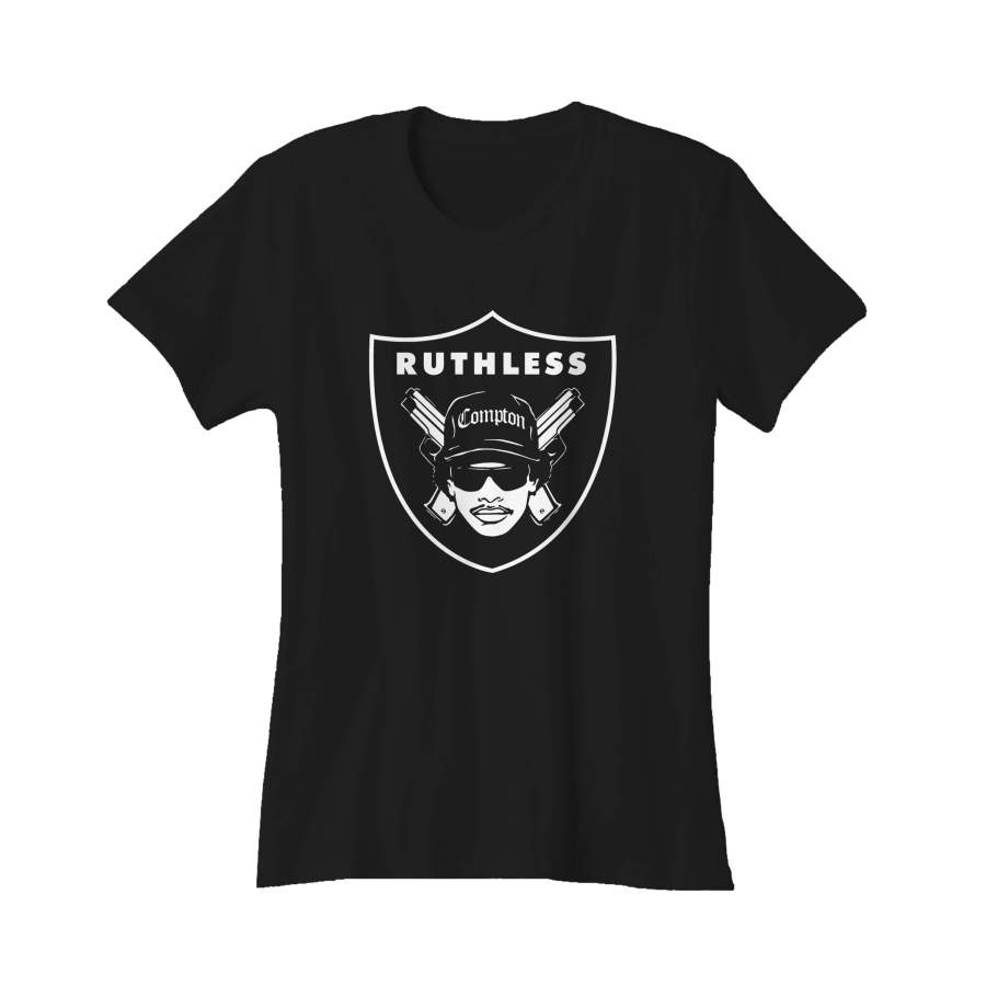 Eazy E Nwa Raiders Logo Ruthless Women’s T-Shirt