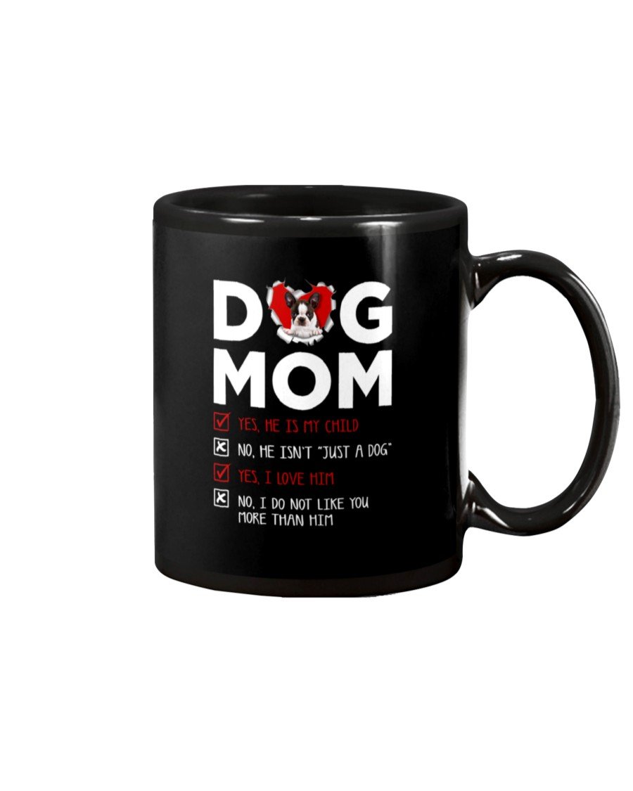 Boston Terrier Dog Mom Mug | Mother’s Day Gift