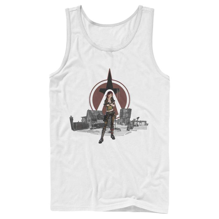 Borderlands 3 Men’s Crimson Raiders Lilith Pose Tank Top