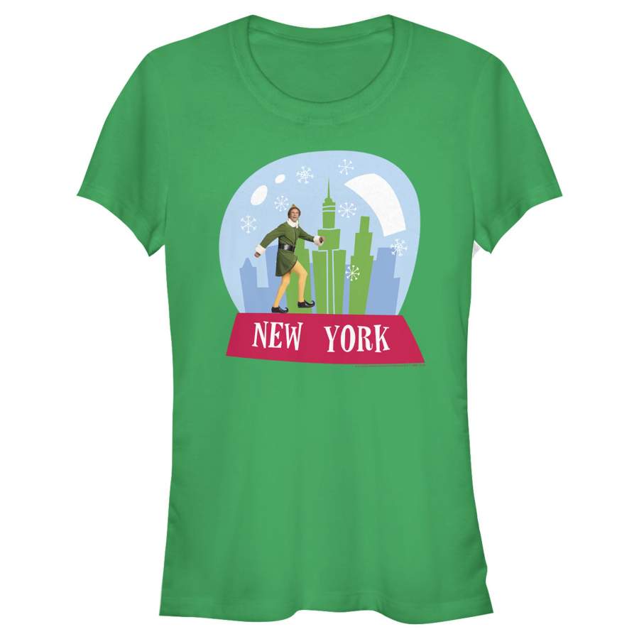 Elf Junior’s New York Snow Globe T Shirt