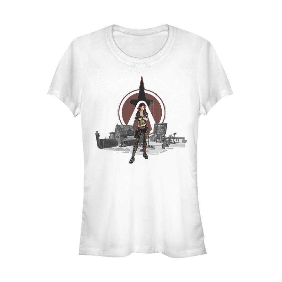 Borderlands 3 Junior’s Crimson Raiders Lilith Pose T Shirt