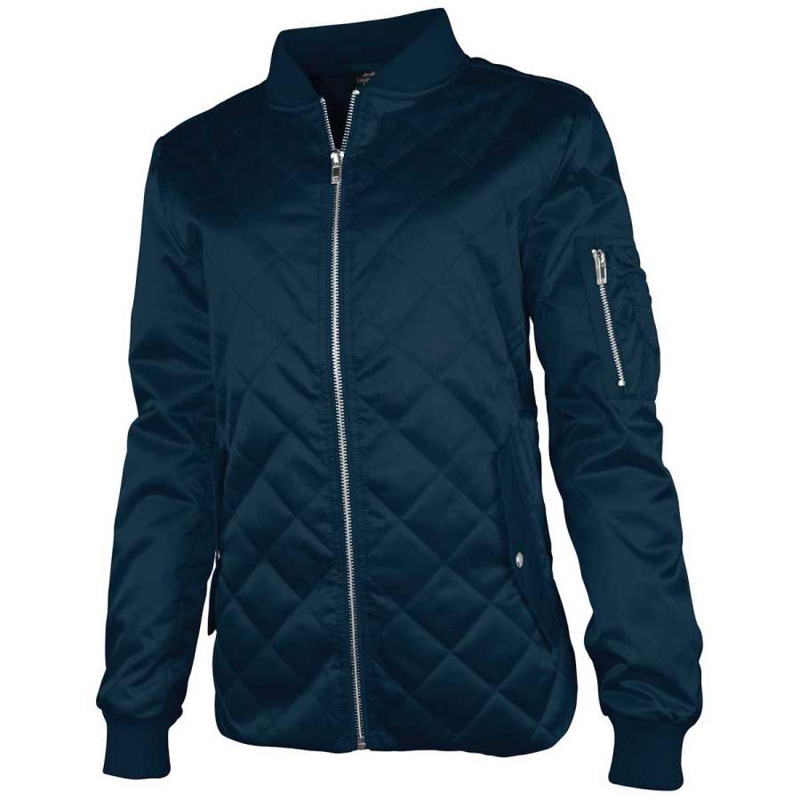 Charles River Women’s Navy Quilted Boston Flight Jacket