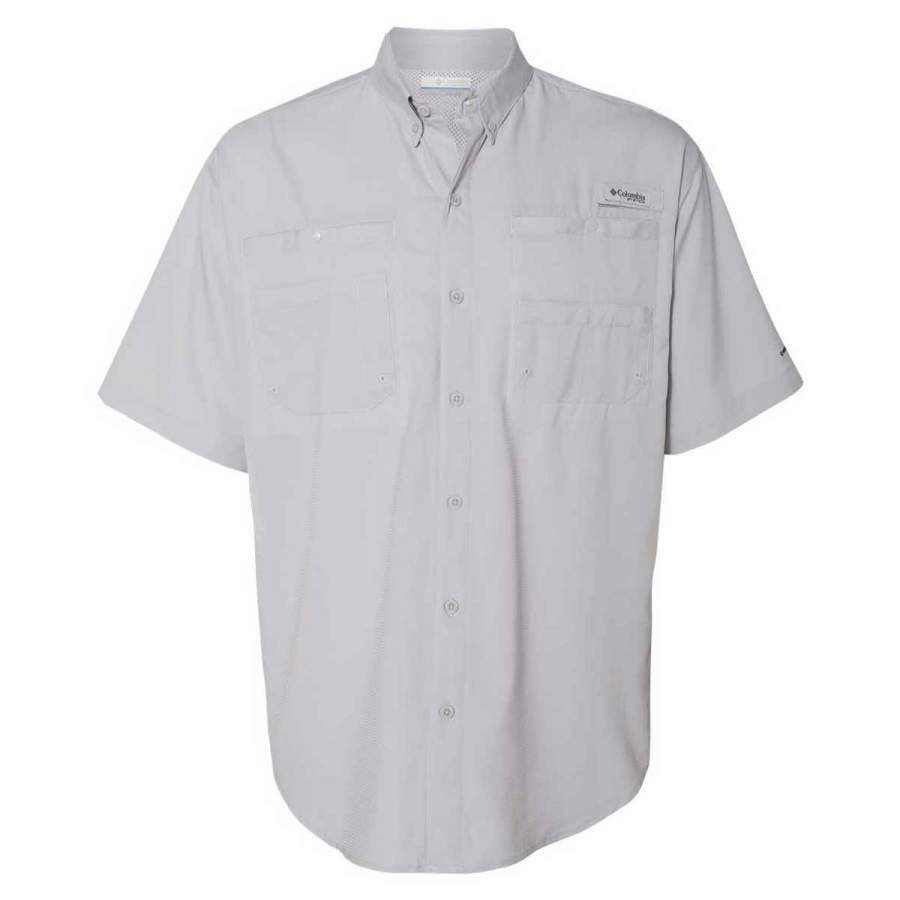 Columbia Men’s Cool Grey Tamiami II Short Sleeve Shirt