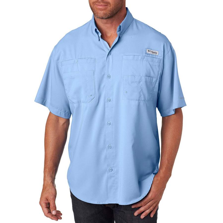 Columbia Men’s Sail Blue Tamiami II S/S Shirt