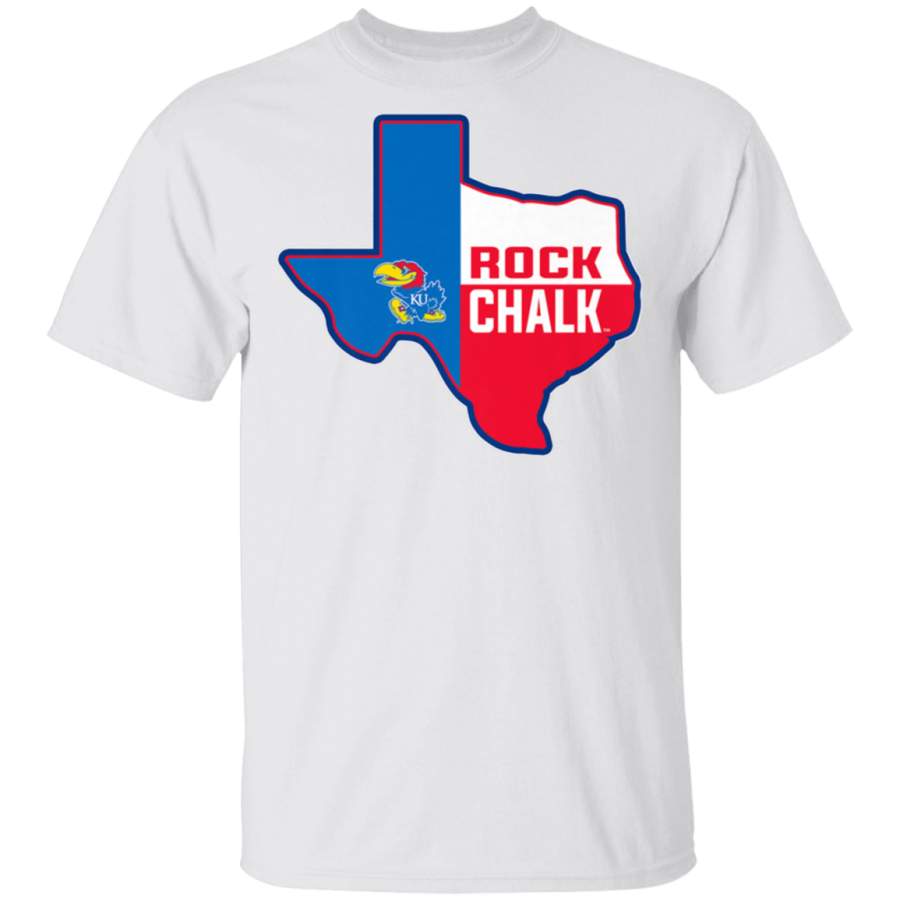 Design_Kansas Jayhawks Texas Map Mascot Slogan TShirt Apparel