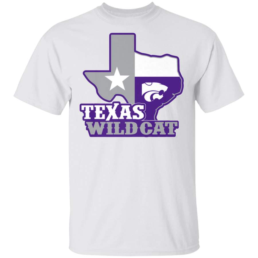 Design_Kansas State Wildcats Map Mascot TShirt Apparel