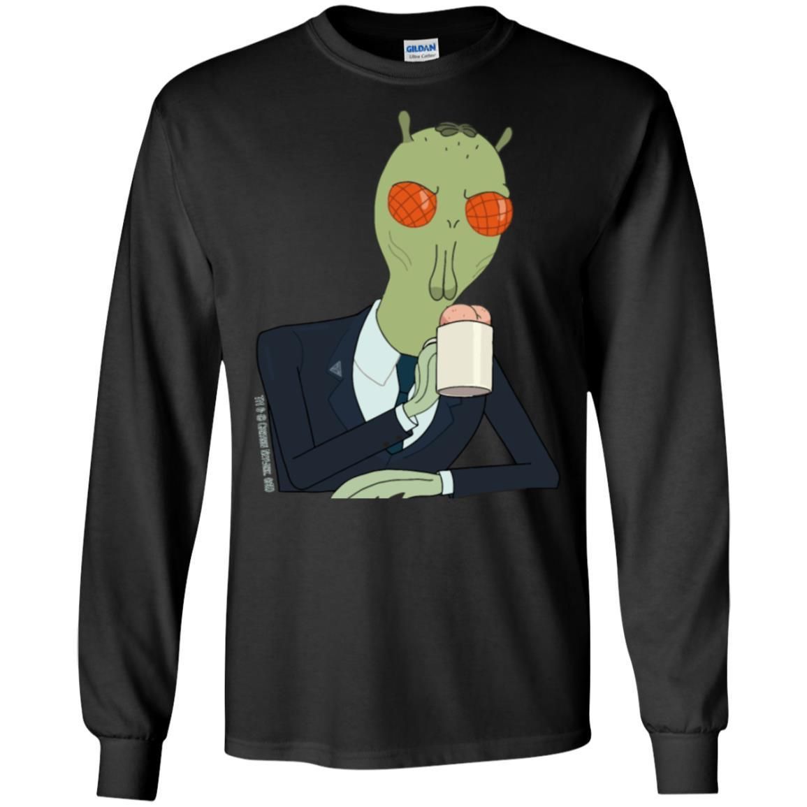 Rick And Morty Cornvelious Daniel Men Long Sleeve Shirt