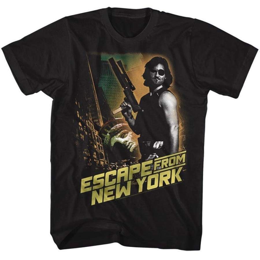 Escape From New York Escape From New York Black Adult TShirt Tee