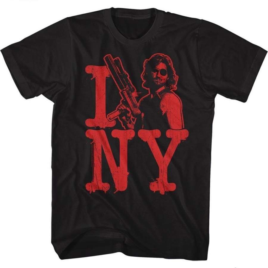 Escape From New York Isnakeny Black Adult TShirt Tee