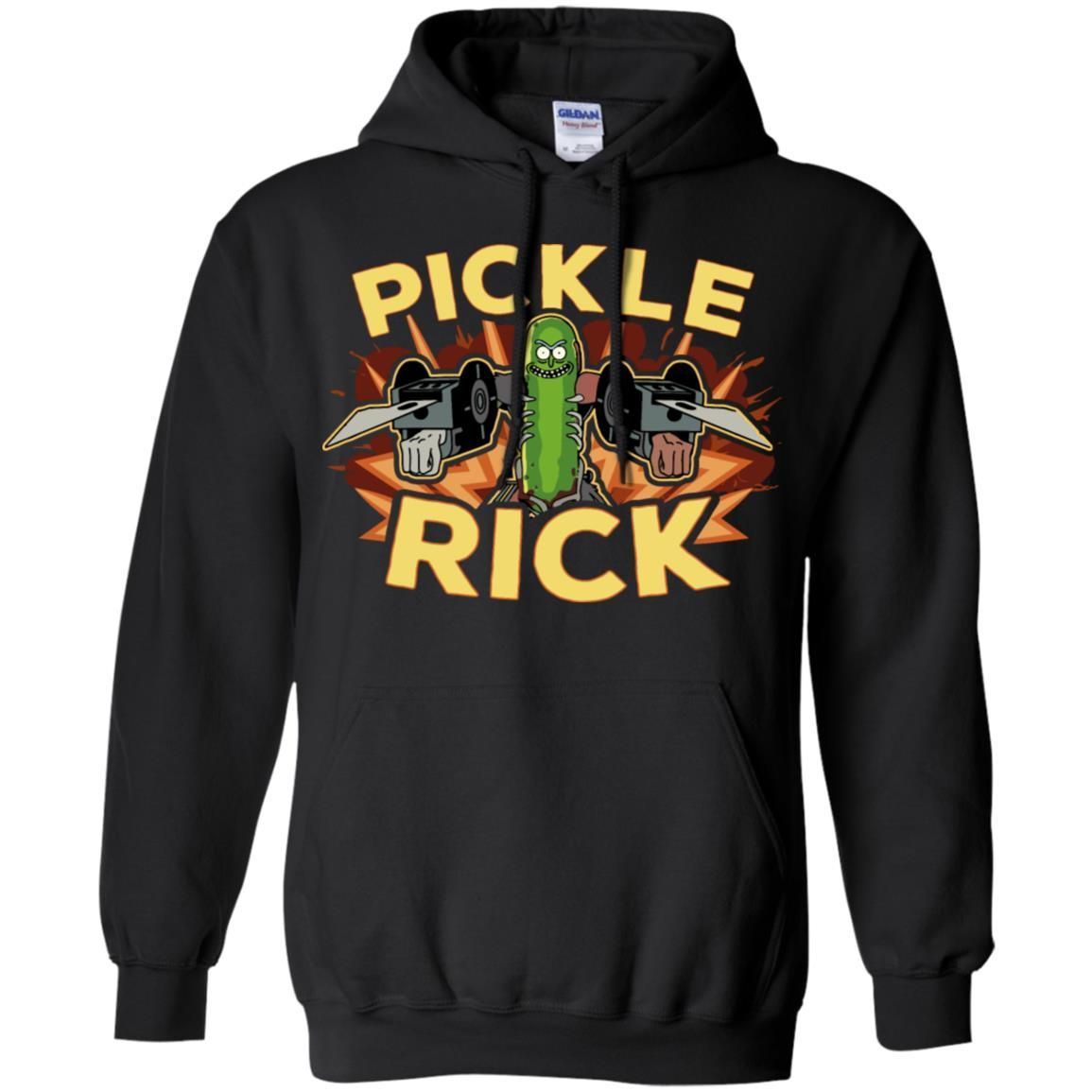 Rick And Morty Pickle Rick Men Pullover Hoodie