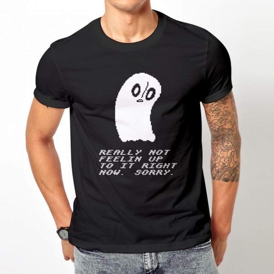 arrival fashion men’s ghost design cartoon printed t-shirt male short sleeve casual halloween tops hipster novelty basic tee