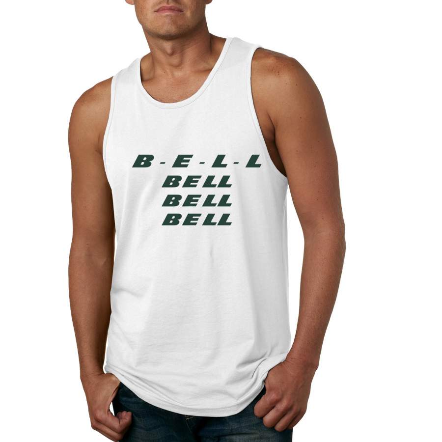 B-E-L-L Bell Bell Bell, Funny #26 New York Fantasy Football Fans | Mens Sports Graphic Tank Top