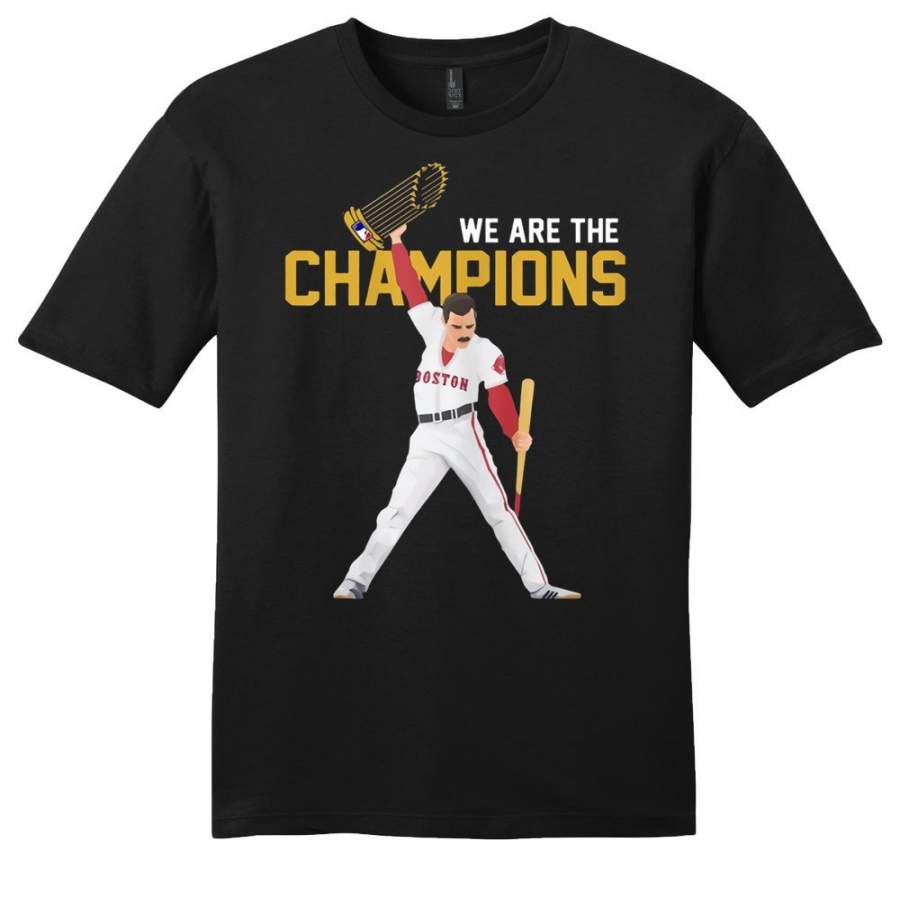 Damage Done Boston RedSox We are the champions Men T-shirt