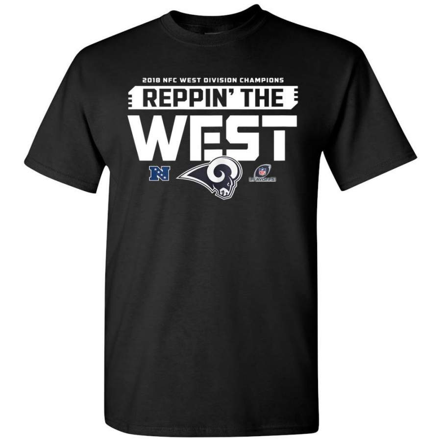 2018 nfc west division-champions los angeles rams T-Shirt