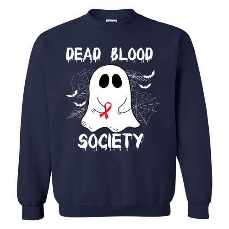 Dead Blood Society Boo Ghost Halloween Sweatshirt