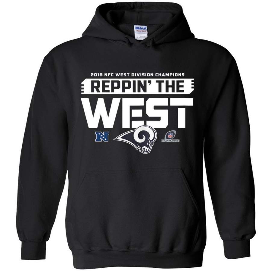 2018 nfc west division-champions los angeles rams Hoodie