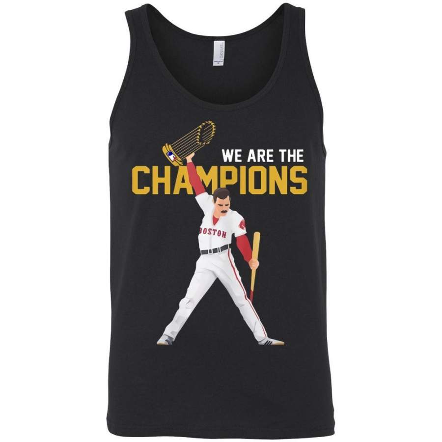 Damage Done Boston RedSox We are the champions Unisex Tank