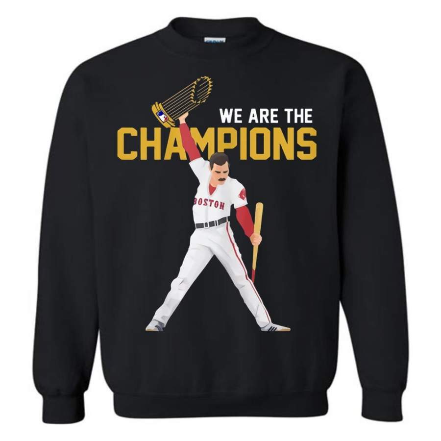 Damage Done Boston RedSox We are the champions Sweatshirt