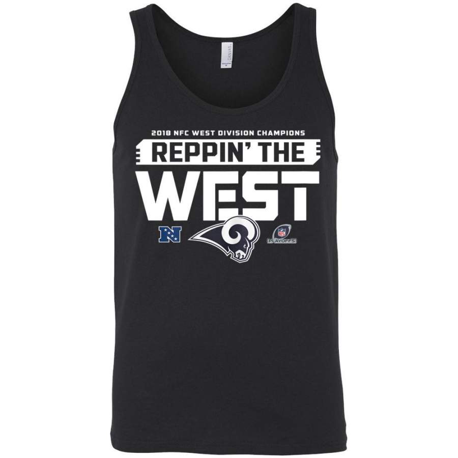 2018 nfc west division-champions los angeles rams Unisex Tank