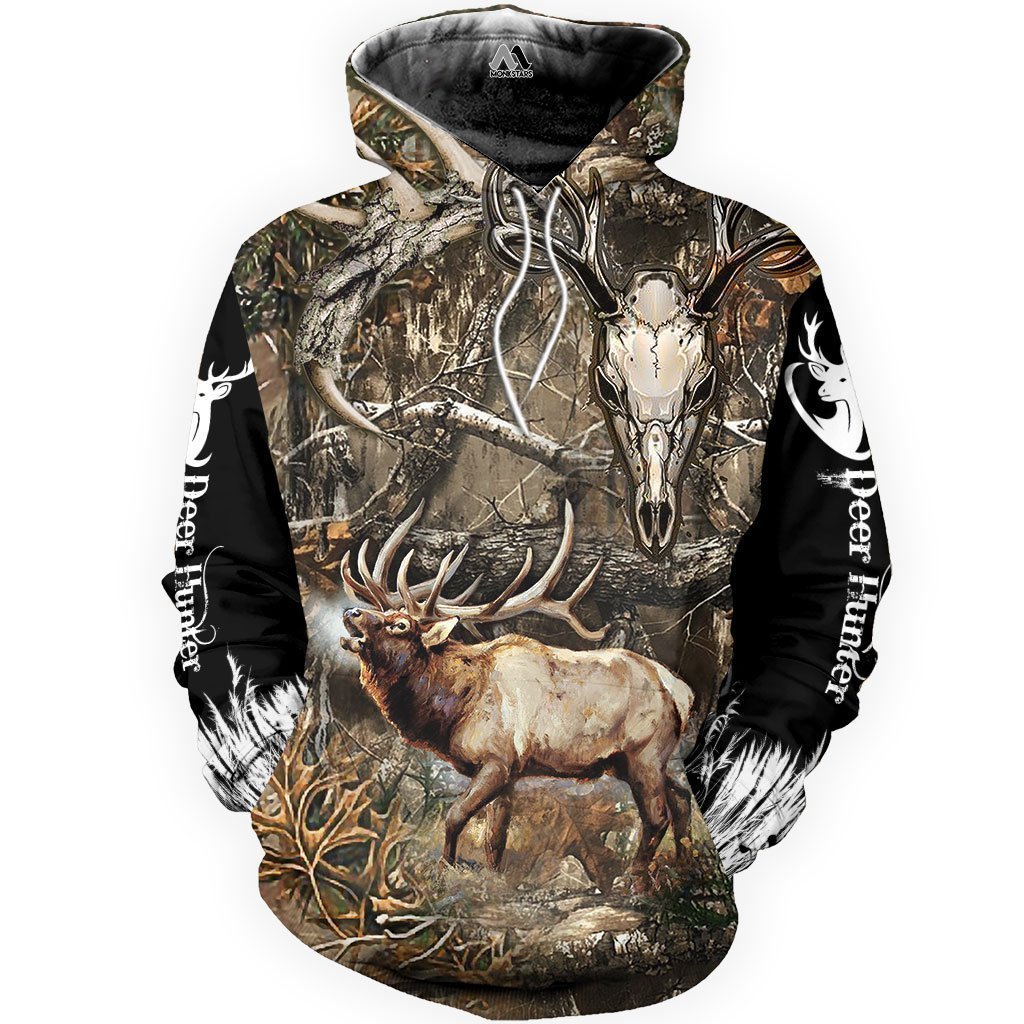 Skull Deer Hunting Camo 3D All Over Print | Unisex | Adult | Ht2417